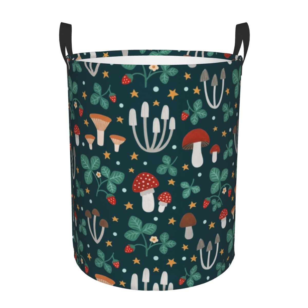 Baby Nursery Laundry Hamper - Magic Bos Wasmand Opvouwbare Psychedelische Paddestoelen