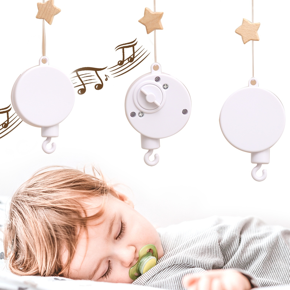 Baby Nursery Song - Wiegbel met draaibare muziekdoos met liedjes