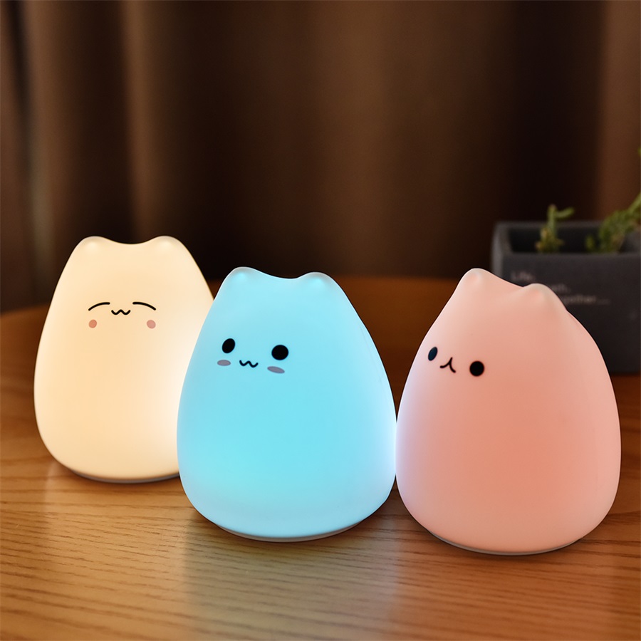 Baby Nursery Egg Light - Leuke Kat Nachtlampje Voor Baby Kids