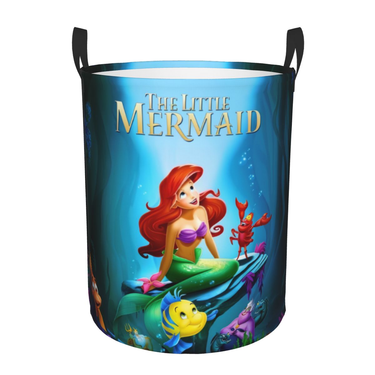 Baby Nursery Laundry Hamper - Anima De Kleine Zeemeermin Wasmand Opvouwbare