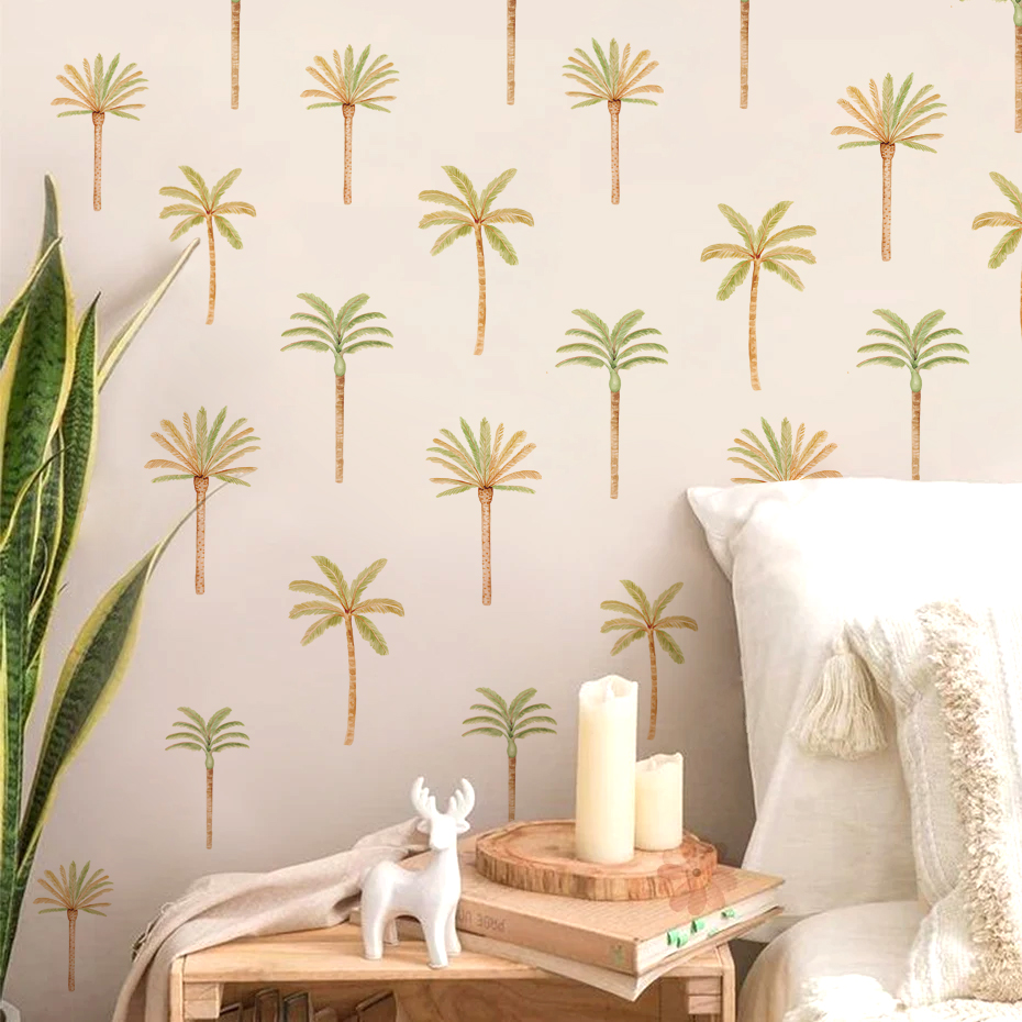 Boho Kokospalm Muursticker Voo - Baby Nursery Boy recensie en prijs