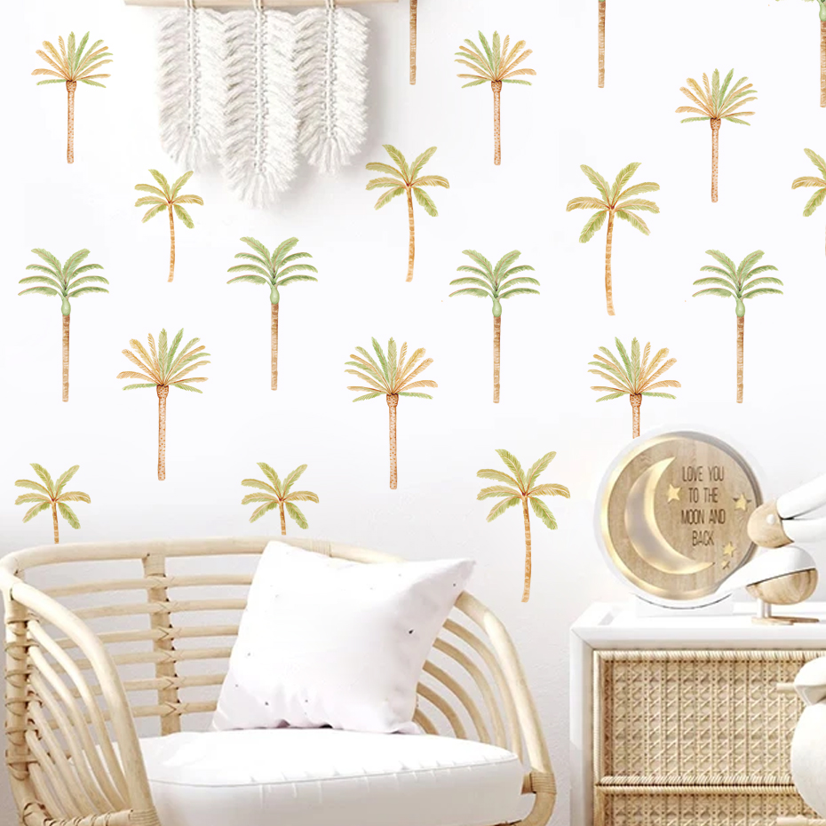 Boho Kokospalm Muursticker Voo - Baby Nursery Boy recensie en prijs