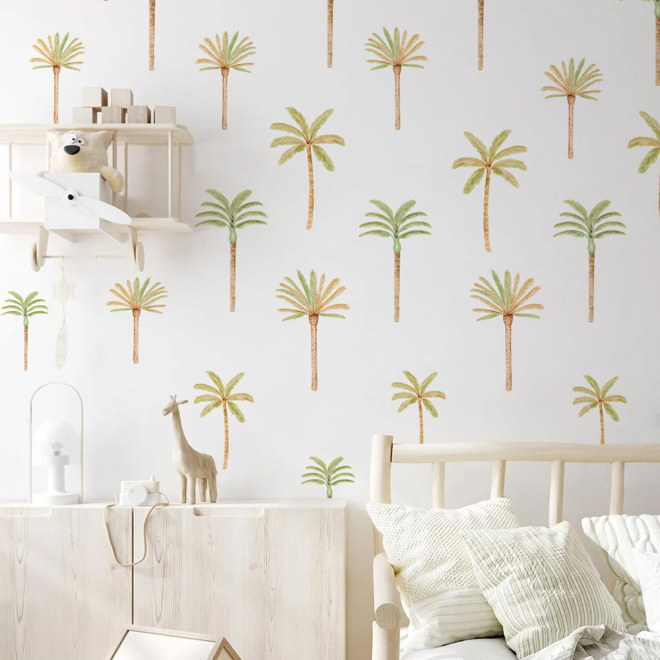 Boho Kokospalm Muursticker Voo - Baby Nursery Boy recensie en prijs