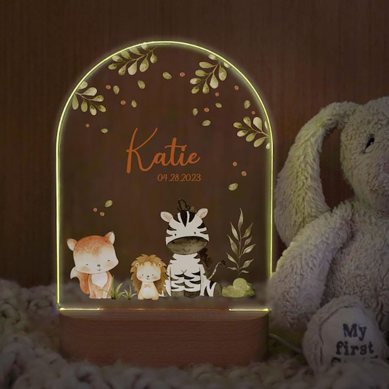 Aangepaste naam baby nachtlamp - Baby Nursery Egg Light recensie en prijs