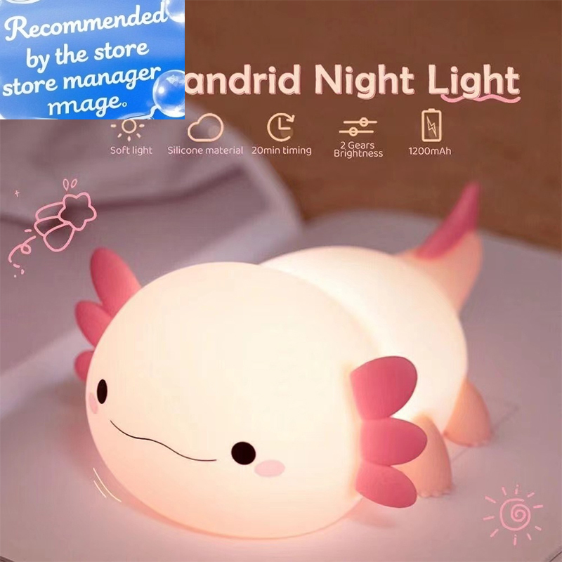 Schattig Axolotl-nachtlampje S - Baby Nursery Egg Light recensie en prijs