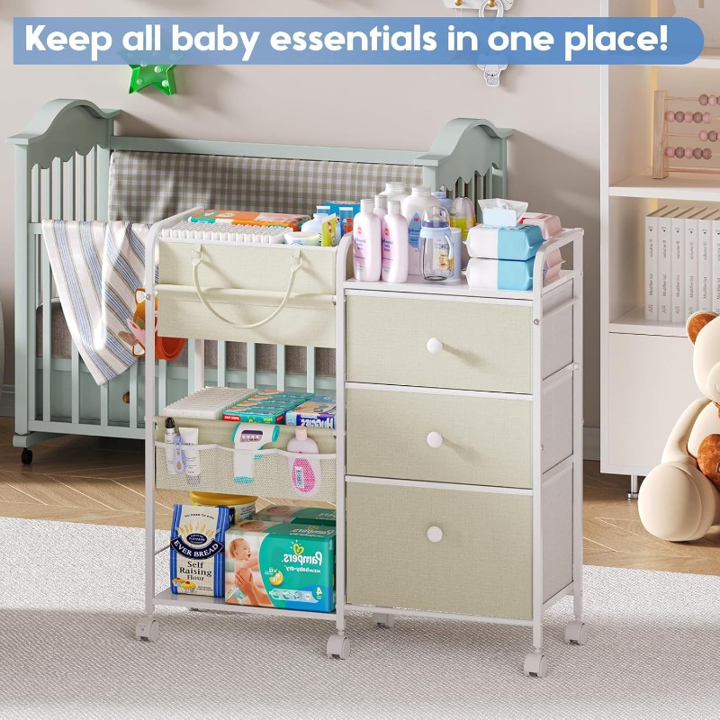 Grote capaciteit babyluier org - Baby Nursery Utility Cart recensie en prijs