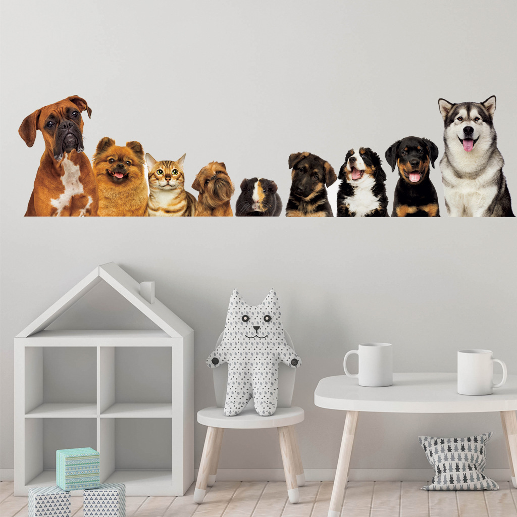 C30 #9 Schattige Katten En Hon - Baby Nursery Decals recensie en prijs