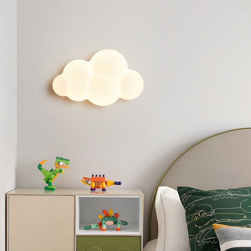 Witte Wolk Wandlampen Voor Kin - Baby Nursery Egg Light recensie en prijs
