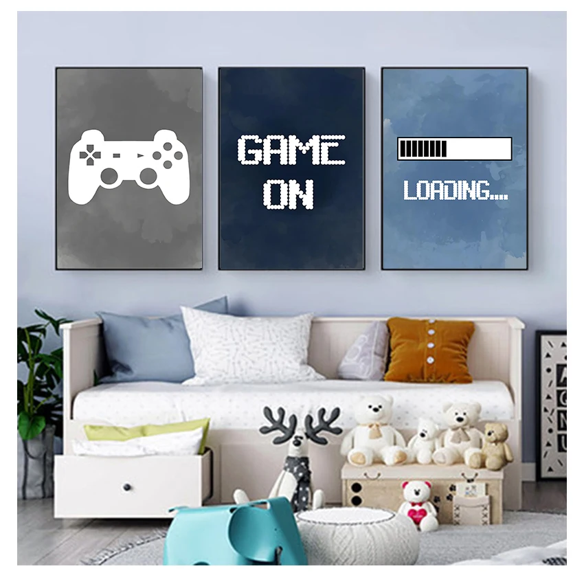 Kinderkamer jongens wanddecora - Baby Nursery Wall Art recensie en prijs
