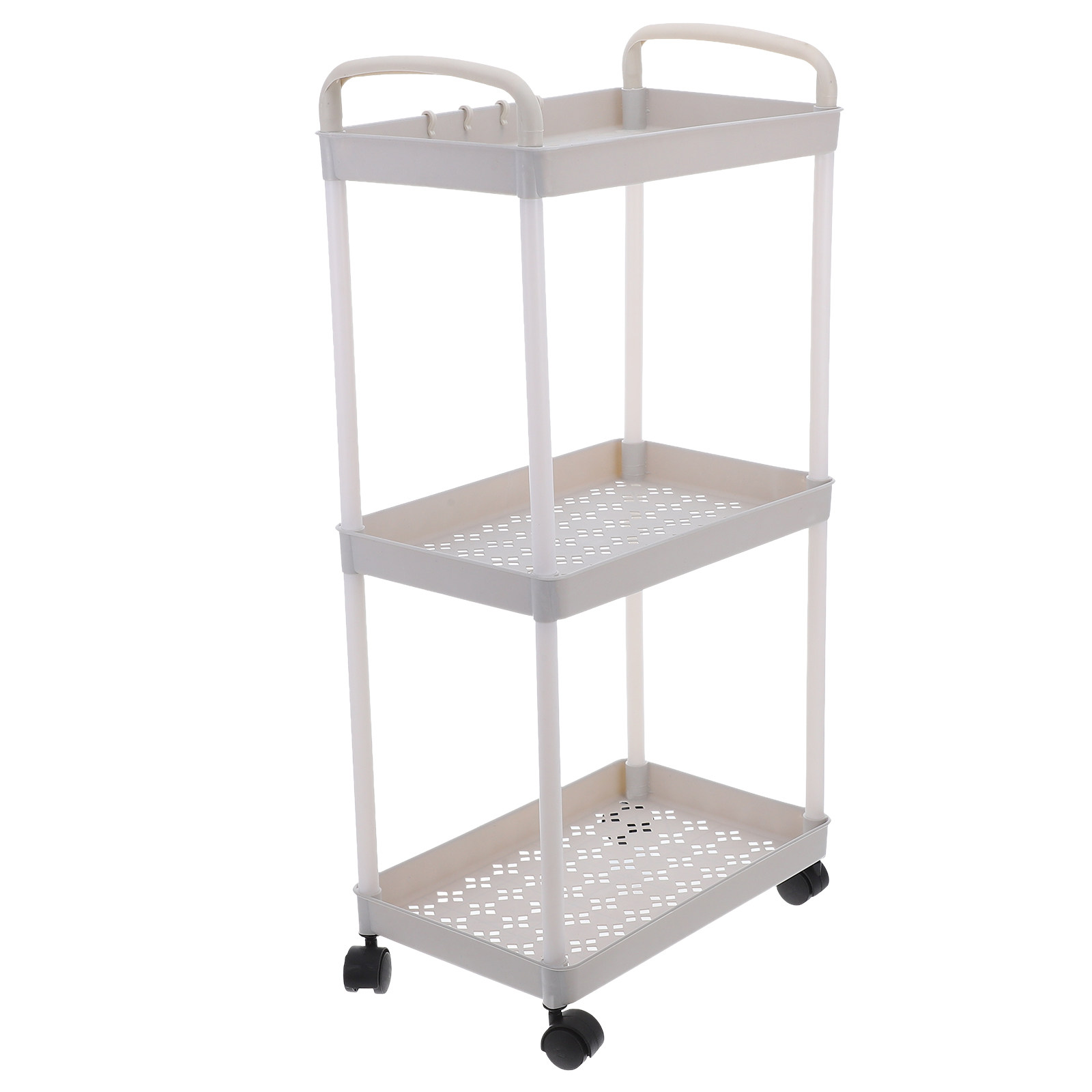 3-laags Utility Cart van plast - Baby Nursery Utility Cart recensie en prijs