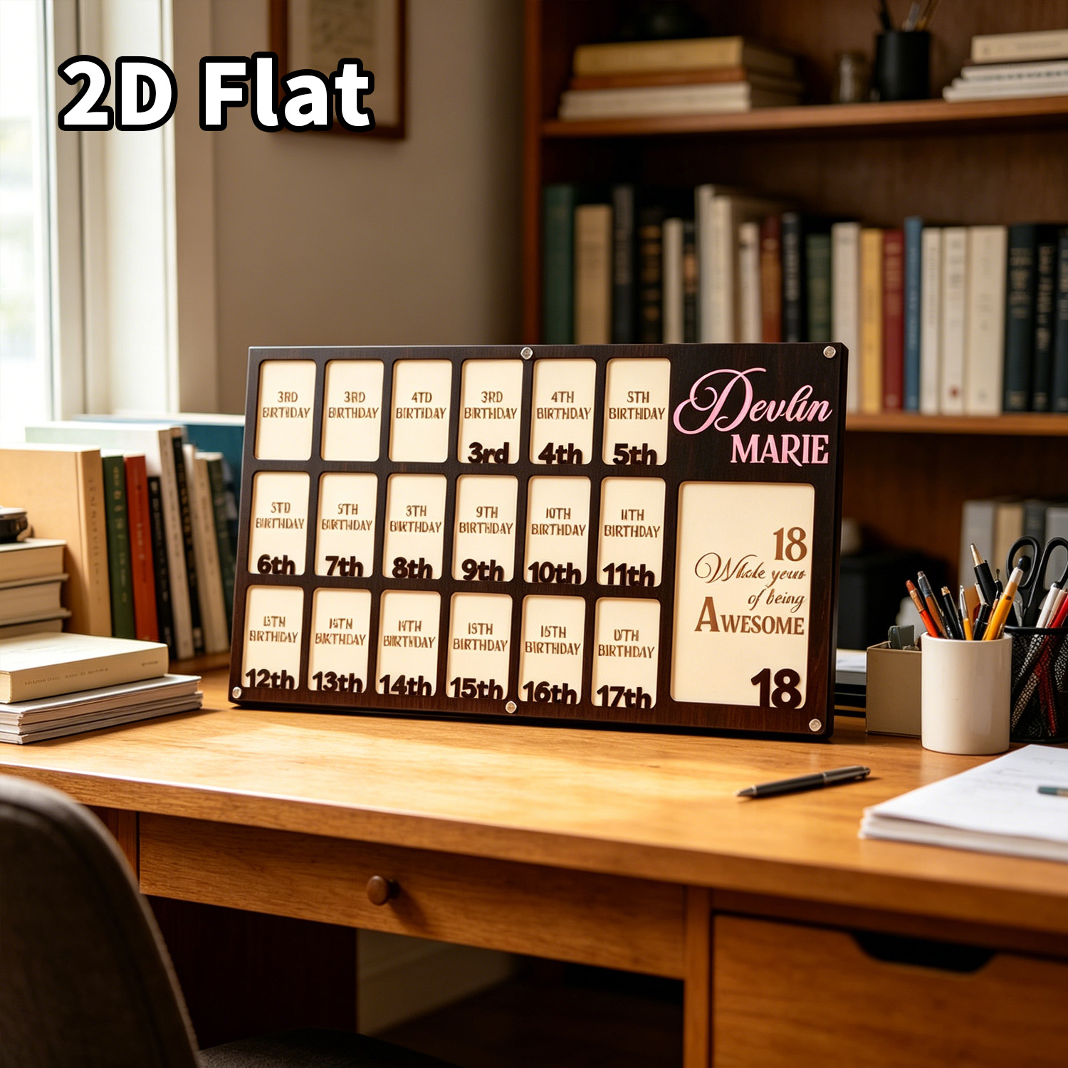 1Pc Custom Grade Fotolijst Hou - Photo Frame Baby recensie en prijs
