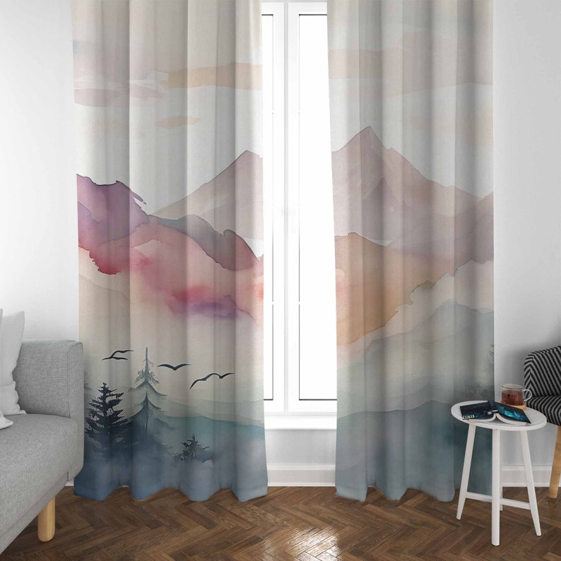 Mountain Forest Kinderkamer Go - Baby Nursery Blackout Curtains recensie en prijs