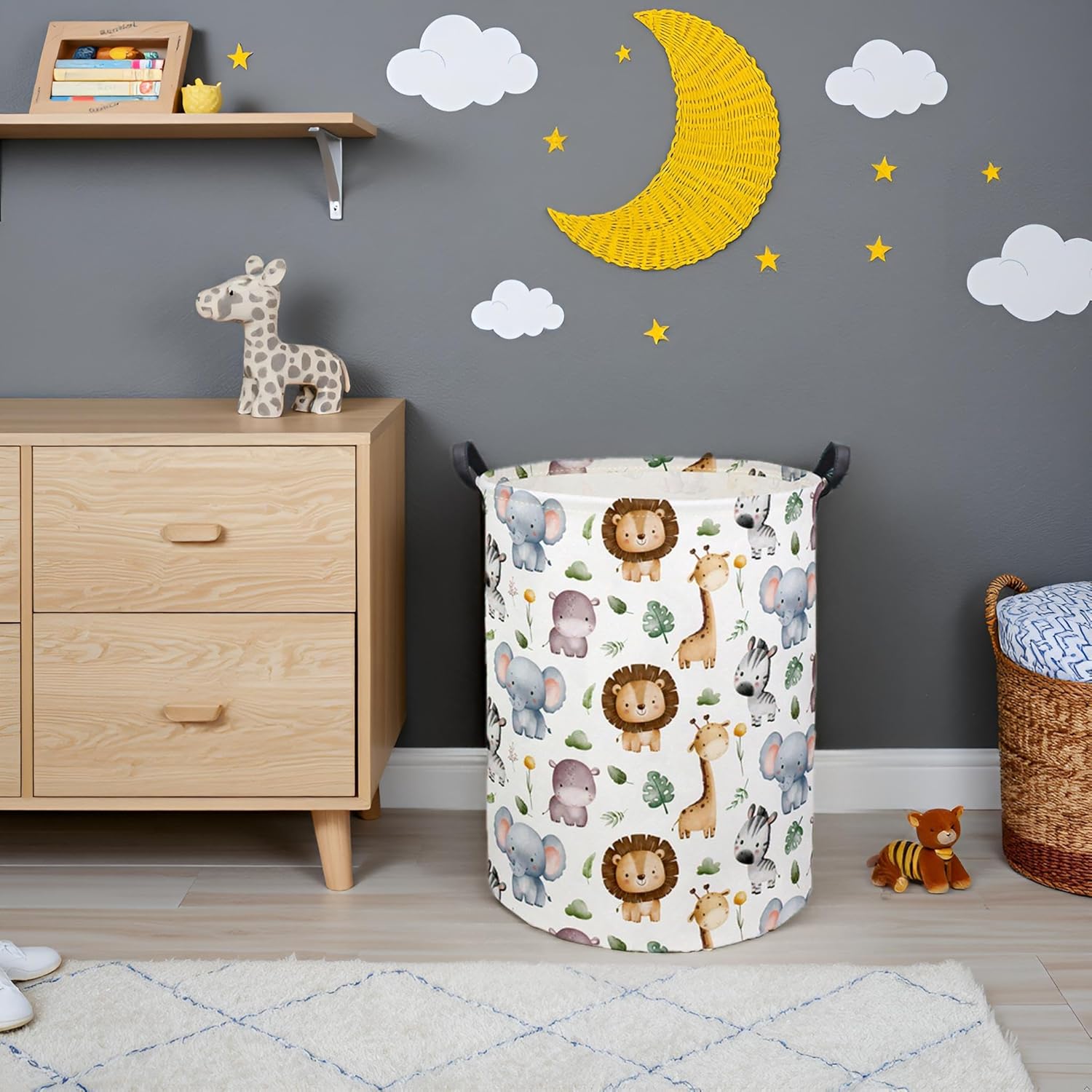 Baby wasmand mand baby mand vo - Baby Nursery Laundry Hamper recensie en prijs