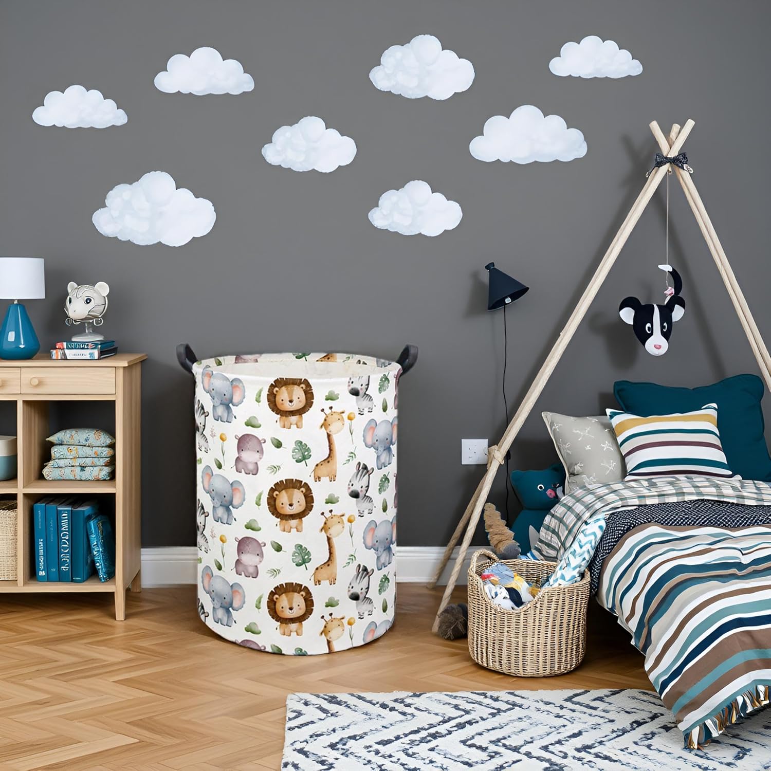 Baby wasmand mand baby mand vo - Baby Nursery Laundry Hamper recensie en prijs