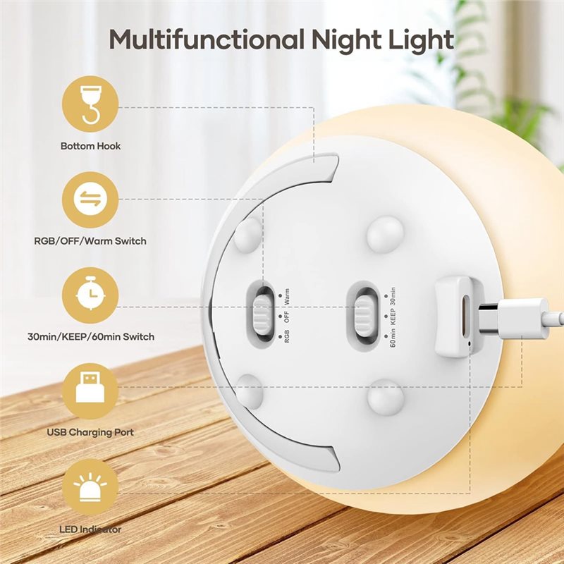 TKOH-Led Oogvriendelijk Baby N - Baby Nursery Egg Light recensie en prijs