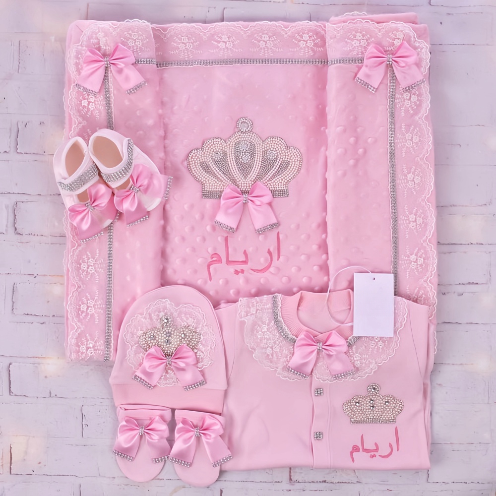 5 Stuks Baby Meisje Pasgeboren - Baby Nursery Embroidery recensie en prijs