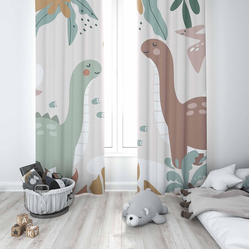 Dinosaurus Kinderkamer Gordijn - Baby Nursery Blackout Curtains recensie en prijs