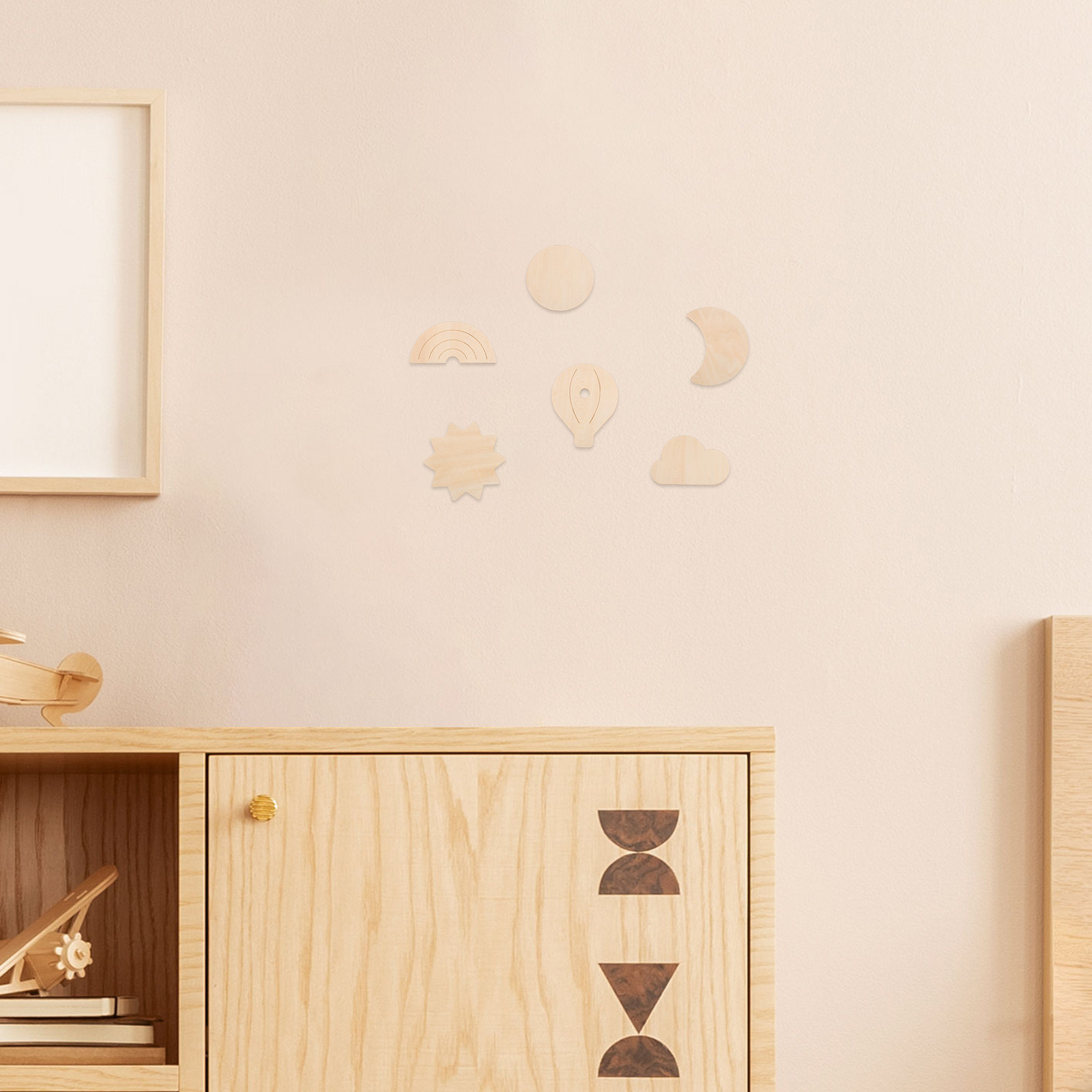 6 stuks houten heteluchtballon - Baby Nursery Hot Air Balloon Theme recensie en prijs