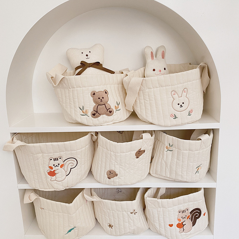 Babyluier Opbergtas Speelgoed  - Baby Nursery Embroidery recensie en prijs