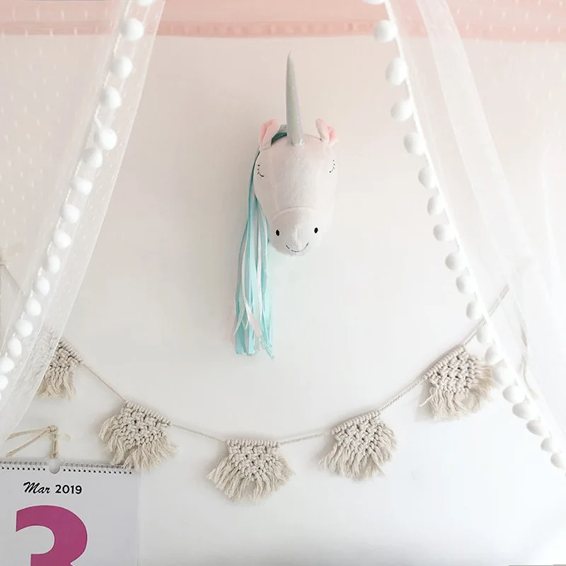 Eenhoorn Pluche Dierenkop Wand - Animals Baby Nursery recensie en prijs