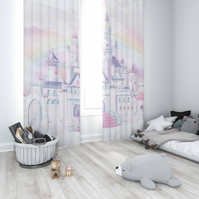 Prinses Kasteel Kinderkamer Go - Baby Nursery Blackout Curtains recensie en prijs