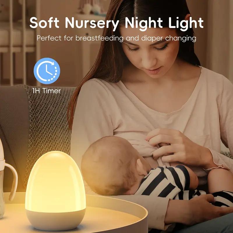 Touch-nachtlampje voor babykam - Baby Nursery Egg Light recensie en prijs