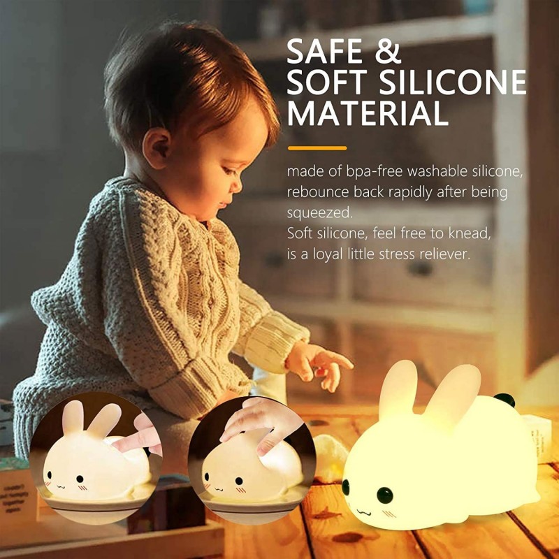 LED Konijn Nachtlampje Afstand - Baby Nursery Egg Light recensie en prijs