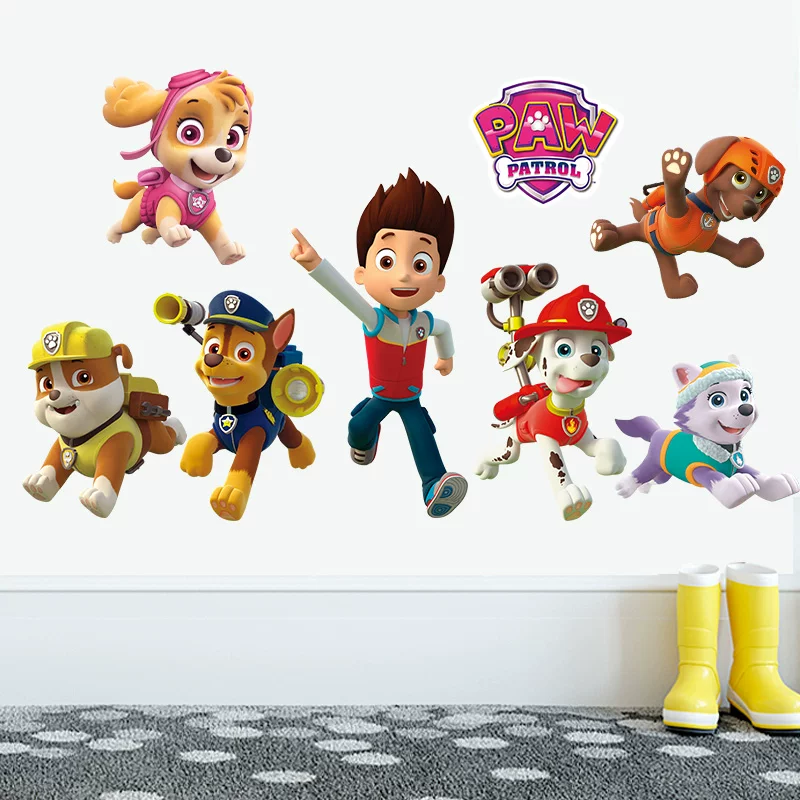 Cartoon Paw Patrol muursticker - Baby Nursery Decals recensie en prijs