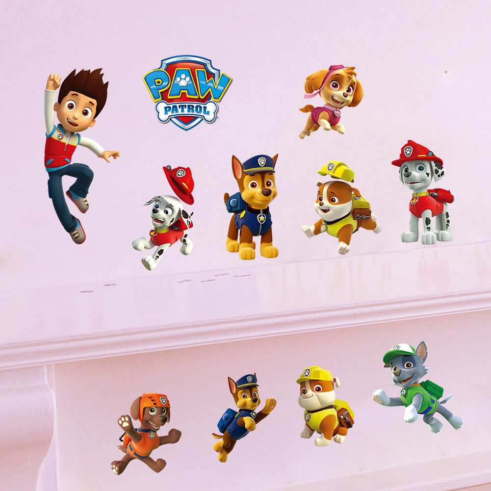Cartoon Paw Patrol muursticker - Baby Nursery Decals recensie en prijs