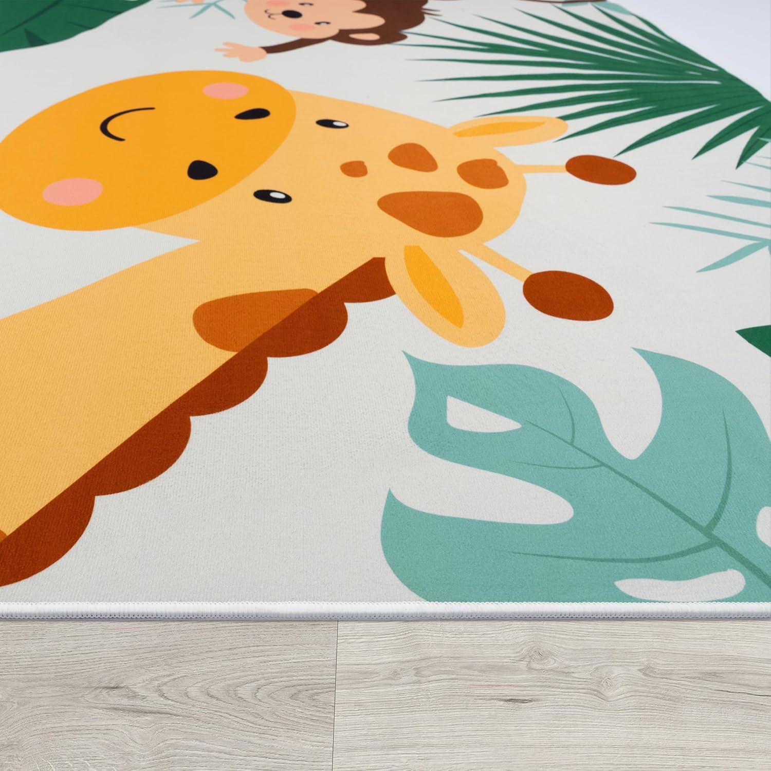 Zachte Ronde Speelmat met Jung - Baby Nursery Animal Theme recensie en prijs