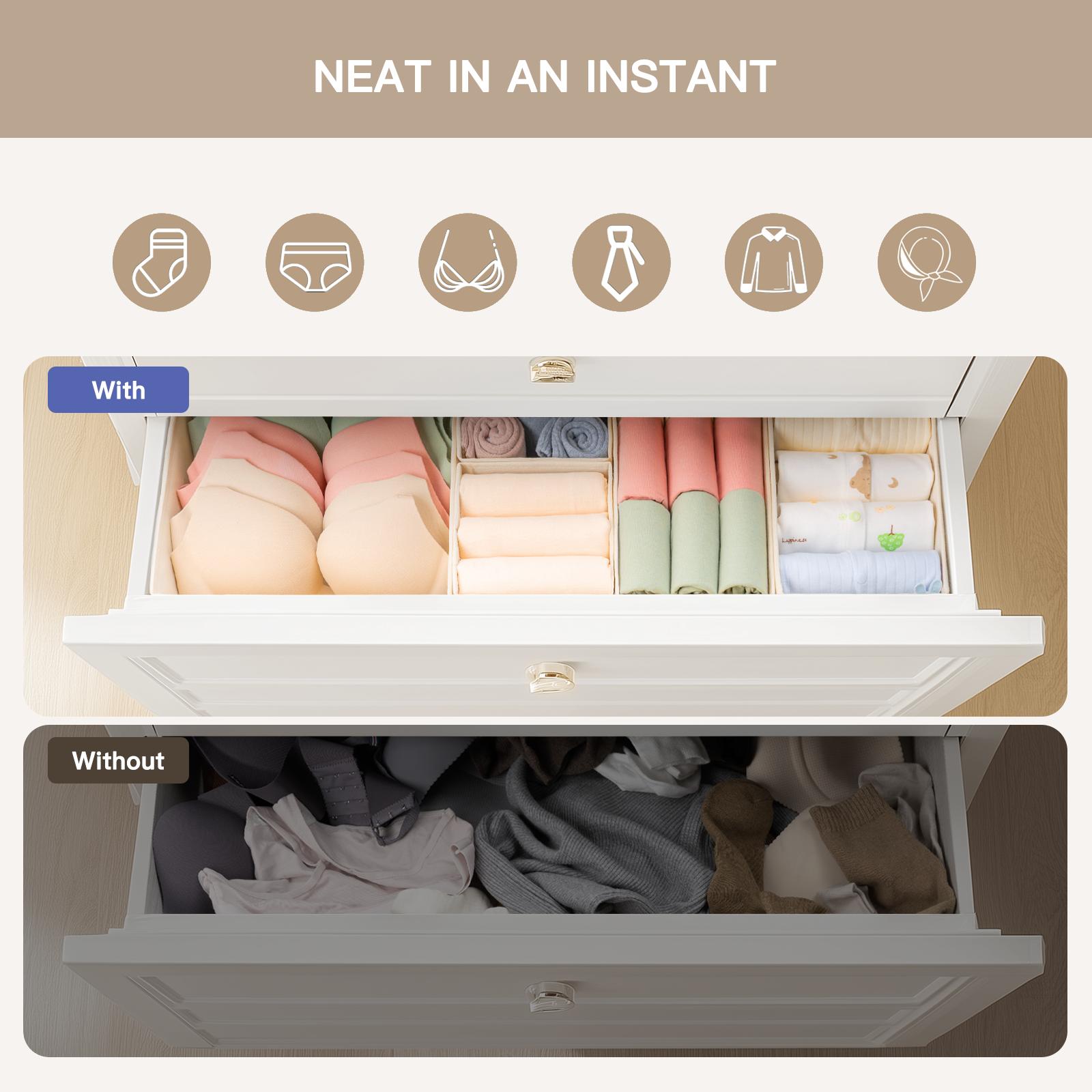 10-delige opvouwbare opbergbox - Baby Nursery Closet Organization recensie en prijs
