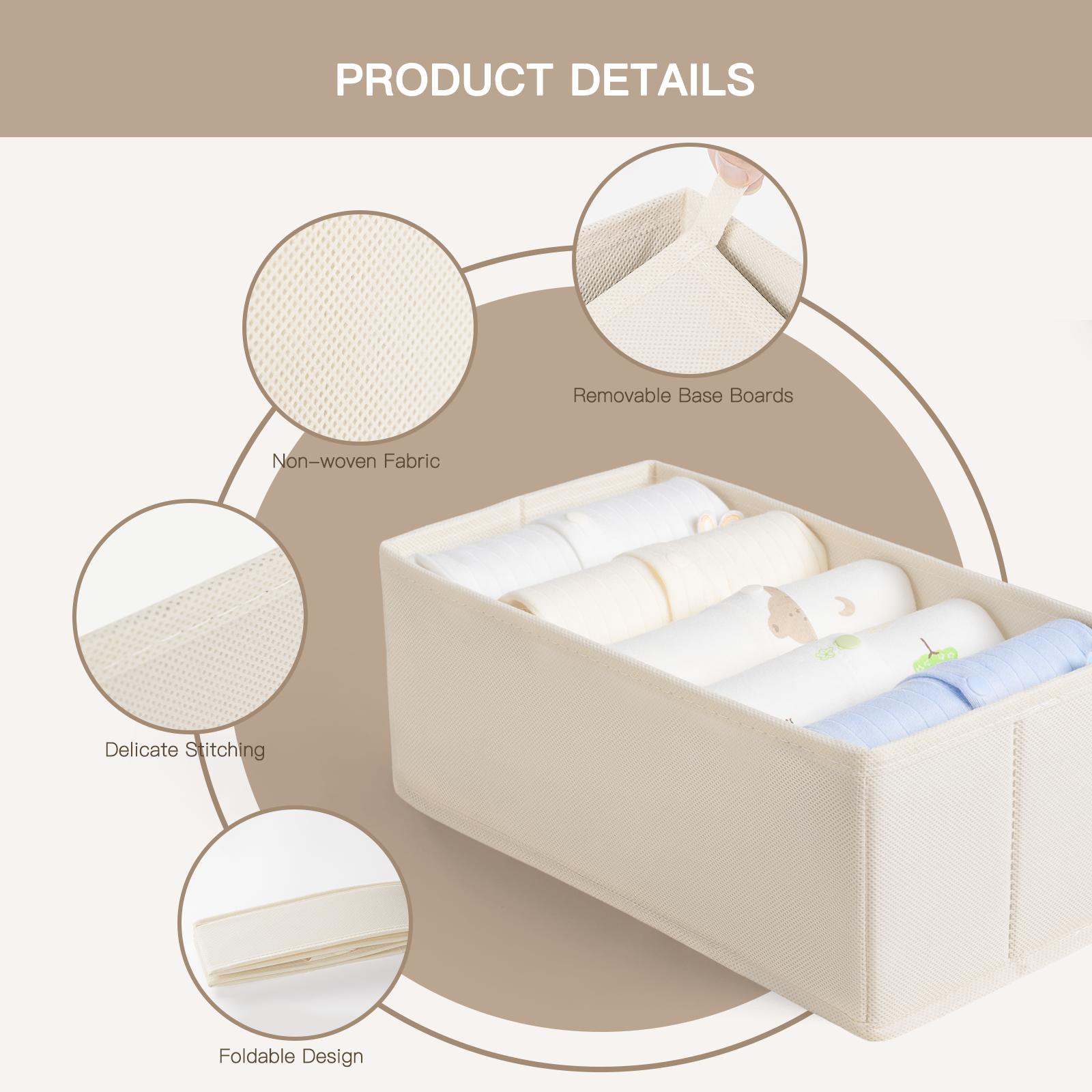 10-delige opvouwbare opbergbox - Baby Nursery Closet Organization recensie en prijs