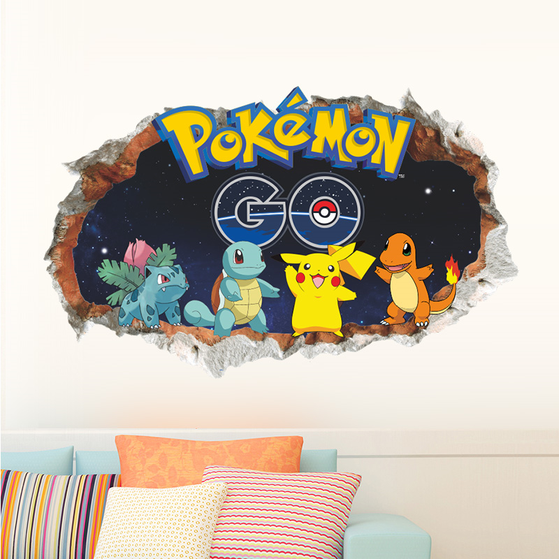 Cartoon Pokémon Pikachu Muurst - Baby Nursery Decals recensie en prijs