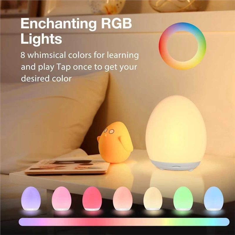 ABYN-Eye-Caring LED Baby Nacht - Baby Nursery Egg Light recensie en prijs