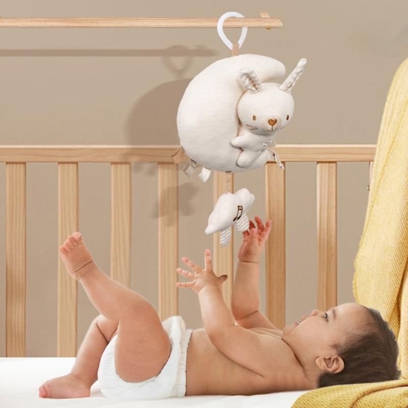 U13F Zacht katoenen baby-autos - Crib Mobile Musical recensie en prijs