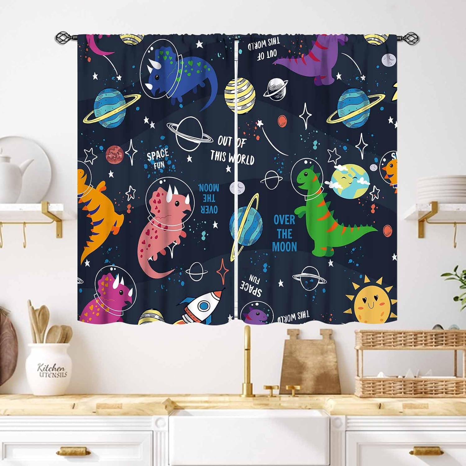 Dinosaurusgordijnen voor kinde - Baby Nursery Animal Theme recensie en prijs