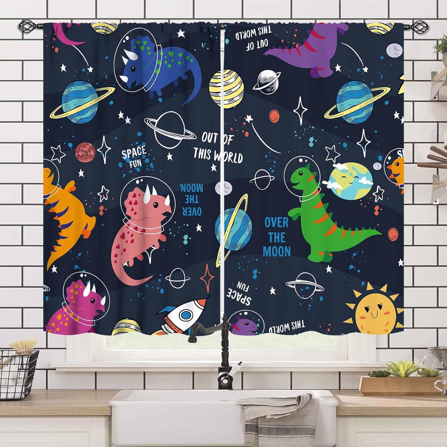 Dinosaurusgordijnen voor kinde - Baby Nursery Animal Theme recensie en prijs
