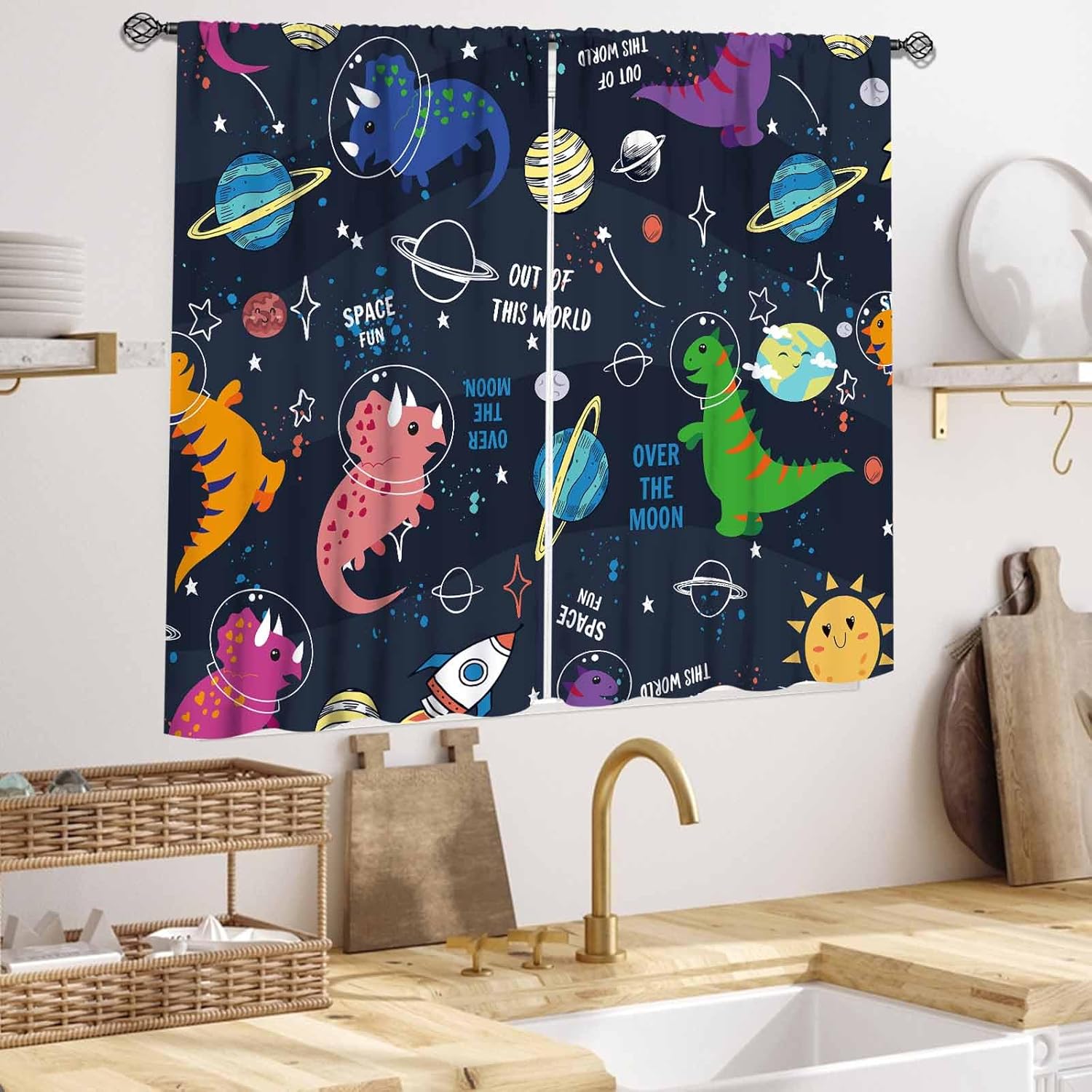 Dinosaurusgordijnen voor kinde - Baby Nursery Animal Theme recensie en prijs