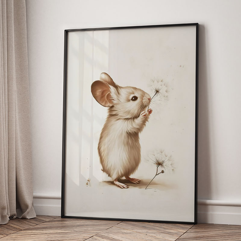 Beer Konijn Vos Herten Eekhoor - Baby Nursery Wall Art recensie en prijs